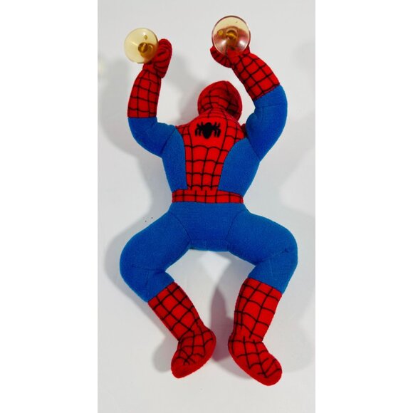 Marvel Spider-Man Superhero Plush With Suction Cups 1999  Kelly Toy 9” - Picture 5 of 10